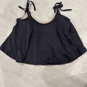 Black Kortni Jeane Swim Top